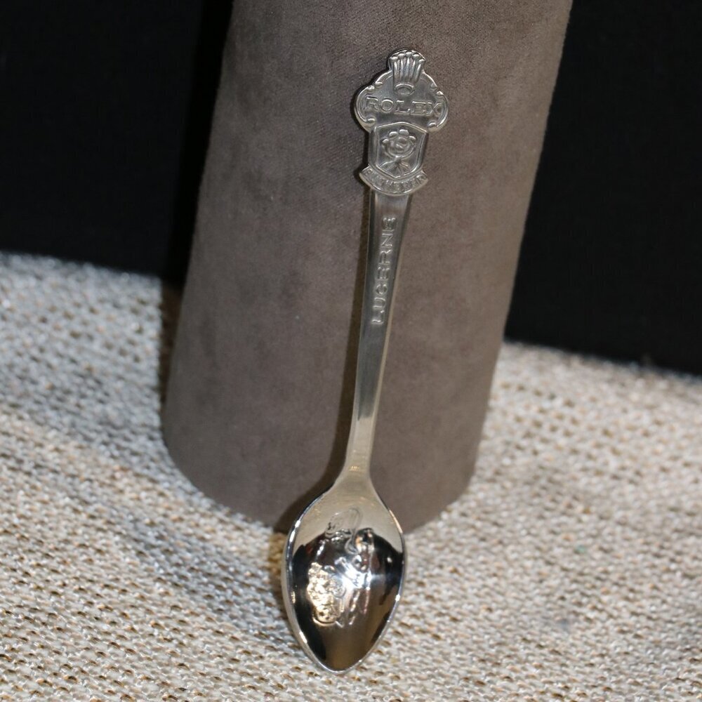 Rolex Bucherer Watches Lucerne Silver Plated Collector Spoon Switzerland - Picture 3 of 8
